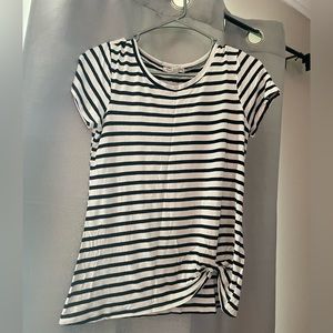 Navy stripe t shirt